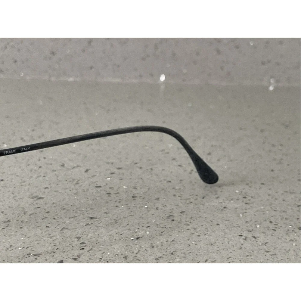 Luxottica Eyeglasses Frames ONLY 1266 T192 Full Rim 52-20-140 Italy round metal